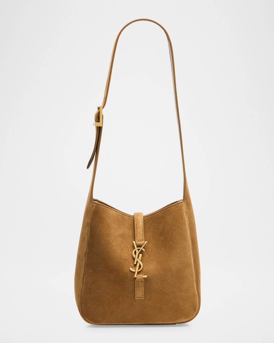 Le 5 A 7 Baby YSL Hobo Bag in Suede